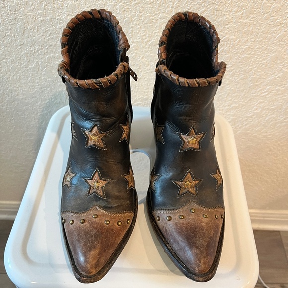 Old Gringo Yippee Ki Yay - Glamis - star ankle boots - 7.5 - Picture 3 of 7